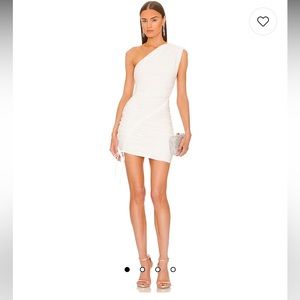 x REVOLVE Ledger Mini Dress in Ivory
Michael Costello size Xs